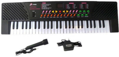 

AR Enterprises Musical 54 Key Piano with Mic & Adapter (Black)(Black)