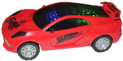 

New Pinch Musical Car With 3D Star Lights And Bump And Go Action(Multicolor)