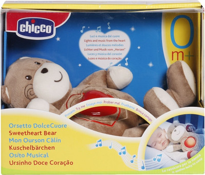 

Chicco Sweetheart Bear(Brown, White, Red)