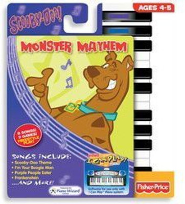 

Fisher-Price I Can Play Piano Software Scooby Doo Monster Mayhem(Multicolor)