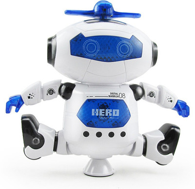

Techhark Naughty Dancing Robot(Blue, White)