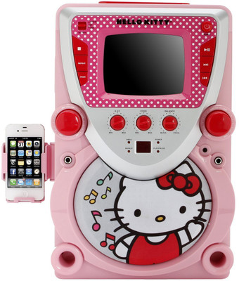 

Hello Kitty CD Karaoke System with Screen(Multicolor)