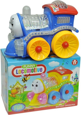 

New Pinch Engine With Lights, Bump And Go Action(Multicolor)