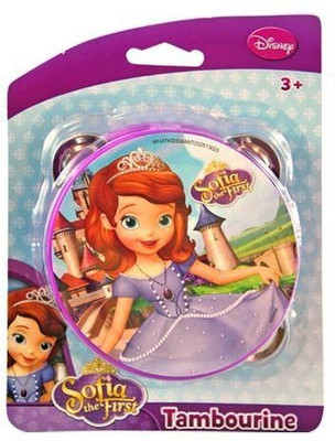 

Disney Princess Sofia the First Toy Tambourine(Pink)