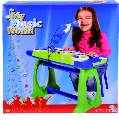 

Simba My Music World Standing Keyboard(Multicolor)
