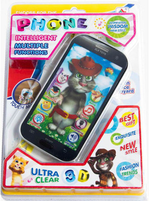 

Comfort Living Talking Tom Interactive Learning Multiple Function Mobile Phone(Black, White)