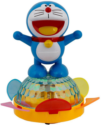

Variety Gift Centre Dancing Doraemon with Bump and Go Action Music and 3D Lights(Multicolor)