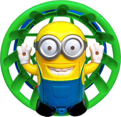 

Flipzon Circling Minion Turning 360 With Lights And Music (Multicolour)(Multicolor)