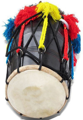 

SG Musical Black Punjabi Bhangra Dhol(Black)