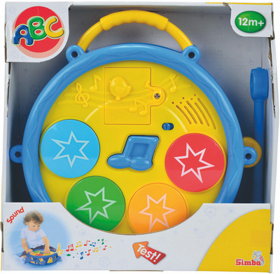 

Simba Abc B/O Baby Musical Drum(Multicolor)