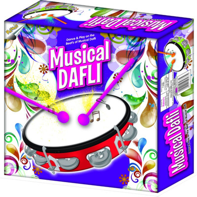 

Ratnas Musical Dafli Small(Multicolor)
