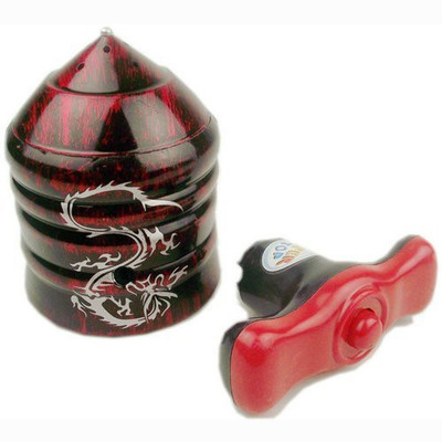 

MochoHome Wood-like Laser Spinning Top Toy with Music and Light(Multicolor)