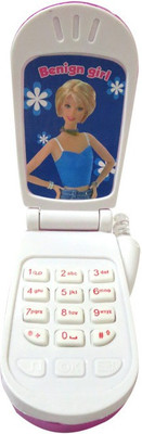 

DCS Kids Happy Mobile Phone Musical Toy(Multicolor,8.5Cm)(Pink)