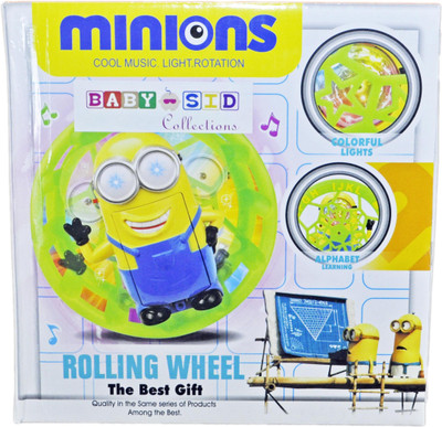 

Babysid Collections Rolling Wheel with Flashing Lights(Multicolor)