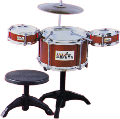 

Babysid Collections Kids Drum Set with Stick(Multicolor)