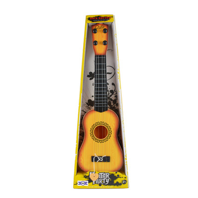 

Emob 4 Tight Tunable String 40cm Long Musical Party Play Guitar Toy for Kids (Yellow)(Yellow, Black)