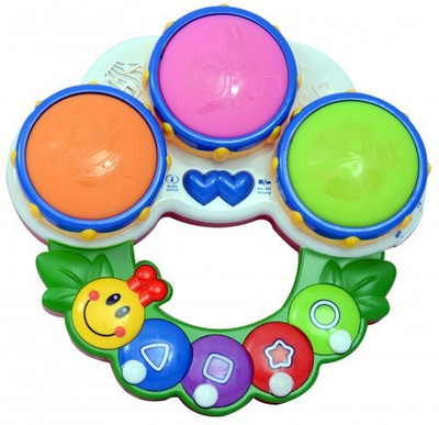 

MERATOY.COM BATTERY OPERATED CATERPILLAR DRUM(Multicolor)