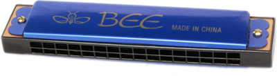 

Homeshopeez Mini Mouthorgan Harmonica 16 Holes Key Of C - BLU(Multicolor)