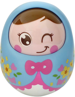 

Baby Musical Toy Egg Shape Tumbler Doll : 3+ Mnths(Multicolor)