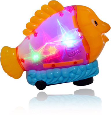 

Planet of Toys Music & Lights Cute Fish(Yellow)