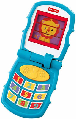 

Fisher-Price Peek-a-Boo Friends Friendly Flip Phone(Blue)