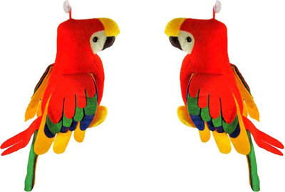 

Ewi Musical Mithu Multicolor Parrot Combo Set Of 2(Multicolor)