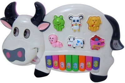 

MERATOY.COM MUSICAL COW PIANO(White)