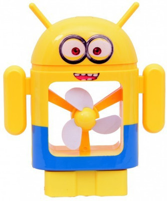 

MERATOY.COM ELECTRIC MINION DESK LAMP & FAN(Yellow)