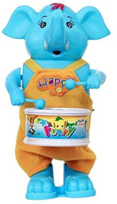 

AR Enterprises Multicolor Elephant Drummer Toy(Multicolor)