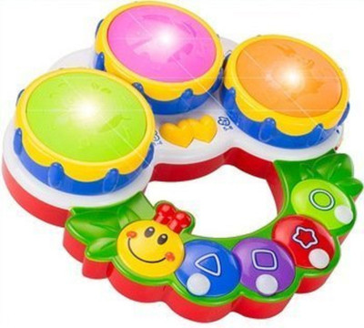 

AR Enterprises Multicolor Musical Caterpillar Drum with lighting Effects(Multicolor)