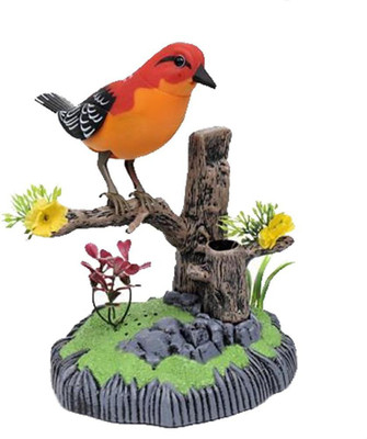 

China Heartful Musical Bird Sound Activated Toy with Pen Stand(Multicolor)