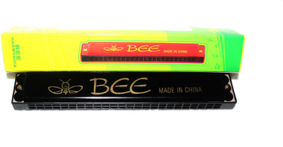 

Scrazy Bee Harmonica Mouthorgan (Black)(Black)