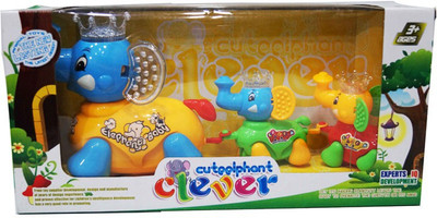 

Ktkashish Toys cuteelphant clever(Yellow, Blue)