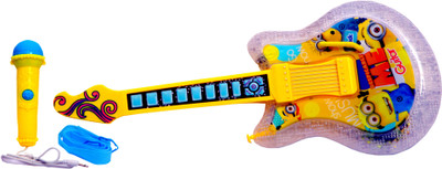 

Bubble Hut Minion Musical Guitar with Mic(Multicolor)