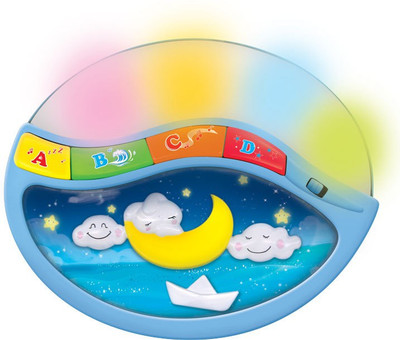 

Mitashi Skykids Lullaby Moon Night Light(Multicolor)