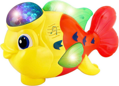 

Variety Gift Centre Moving Fish Projector Light Music(Multicolor)