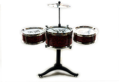 

KBNBS Mini Jazz Drum Set for Kids(Red)