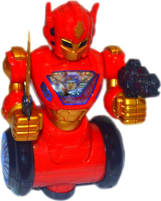 

Shop4everything Dancing Musical Lighting Robot with attractive features.0X(Red)