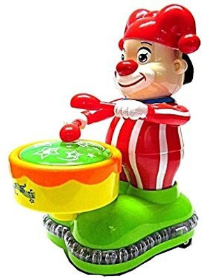 

Variety Gift Centre Happy Clown With Beautiful Lights & Music(Multicolor)