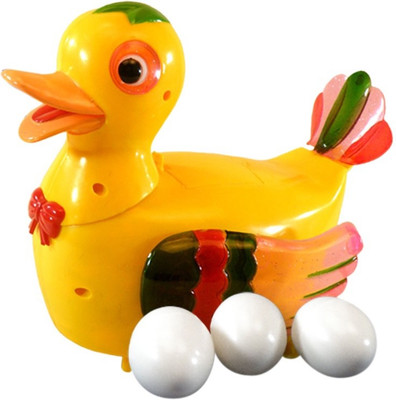 

Shop & Shoppee Duck Lays Eggs Light Sound Battery Operated Toy(Multicolor)