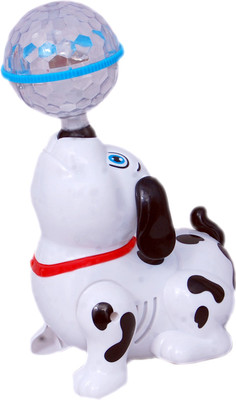 

Shri Shyam Dancing dog with 360 rotation(Multicolor)