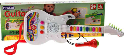 

MK Enterprises Guitar with Mic(Multicolor)