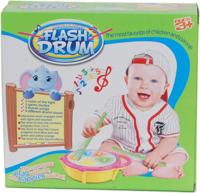 

trounce Musical Flash Drum(Multicolor)