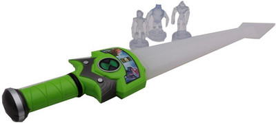 

Happiesta B/o Ben 10 Sword with 3 Alien figures(Multicolor)