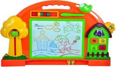 

Instabuyz Sketchpad/Color Drawing Board with Light, Music & Sound(Multicolor)
