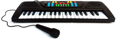 

GM Enterprises 37 keys electronic keyboard with mic(Black)