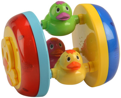 

MeeMee Cheerful Duck Wheel-musical Toy(Multicolor)