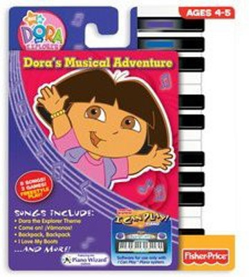 

Fisher-Price I Can Play Piano Software Dora's Musical Adventure(Multicolor)