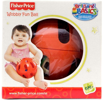 

Fisher-Price Wobbly Fun Ball - Red(Red)