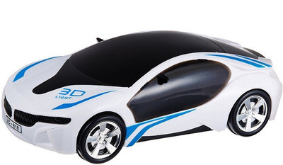 

Flying Toyszer 3D LED Light Musical Car(White)